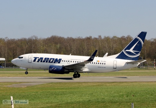 YR-BGI, Boeing 737-78J, Tarom