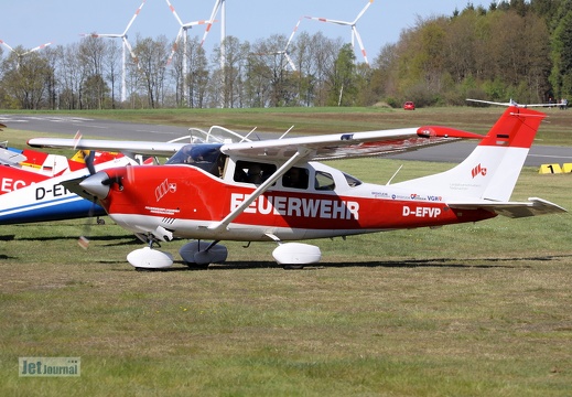 D-EFVP, Cessna 206H