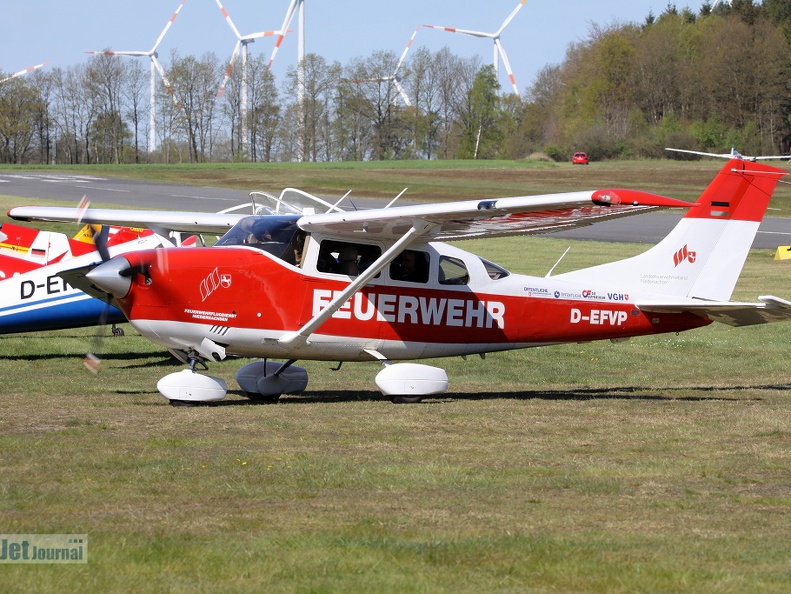 D-EFVP, Cessna 206H