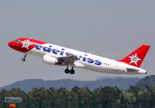 HB-IHZ, Airbus A320-214, Edelweiss