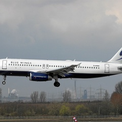 D-ANNI A320-232 Blue Wings