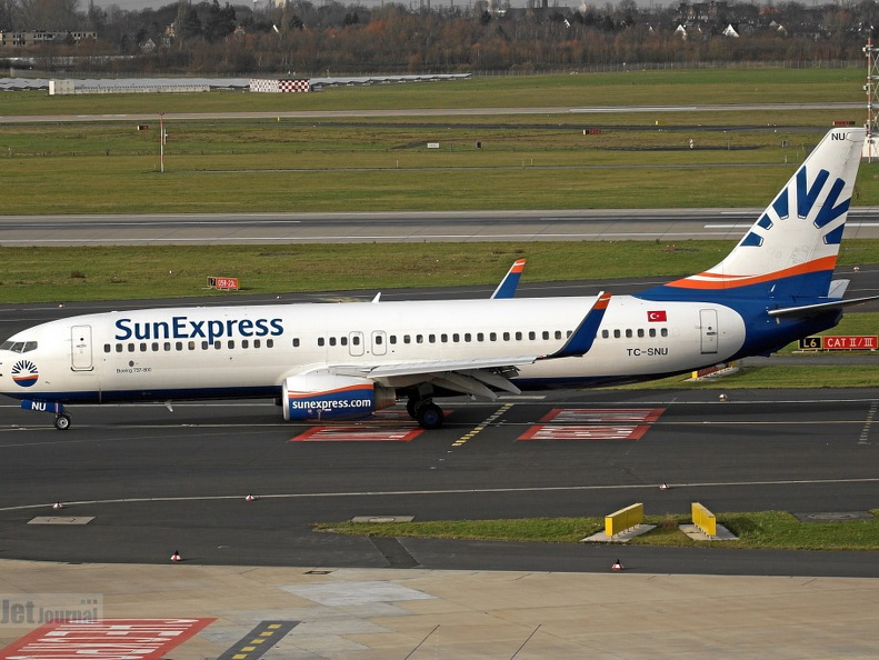 TC-SNU B737-8HC SunExpress DUS