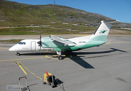 LN-WIU DHC-8 102A Widerøe HFT