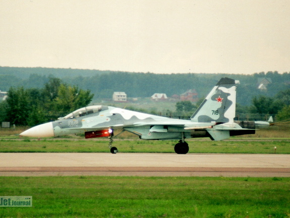 04 / 416, Su-30MKI (2934 Besuche) MAKS 2003, Schukowski 04 / 416, Su-30MKI