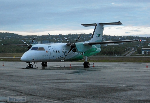 LN-WIL DHC-8 103 Widerøe TOS