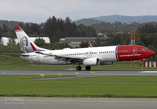 LN-DYE B737-8JP Norwegian Air Shuttle