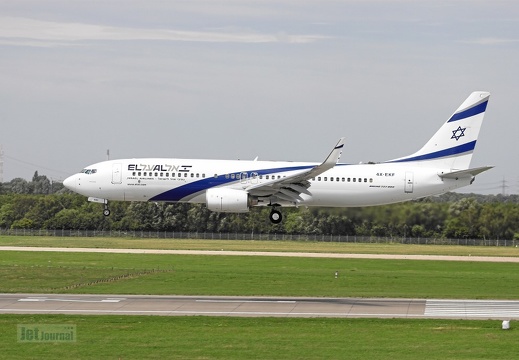 4X-EKF B737-8HX El Al