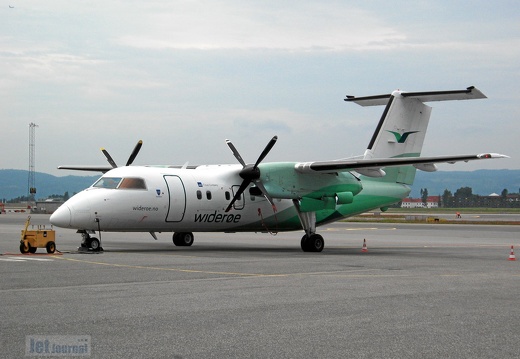 LN-ILS DHC-8 104 Widerøe OSL