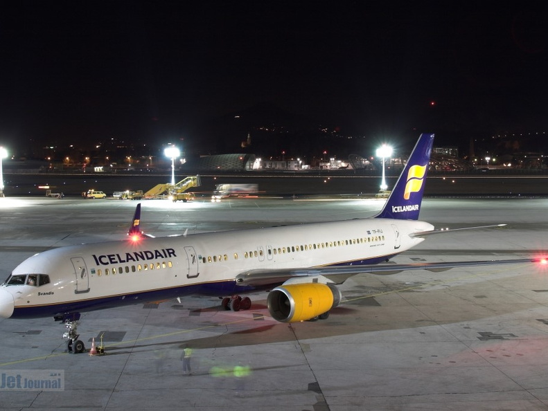 TF-FIJ Svandis B757-208 Icelandair Salzburg SZG