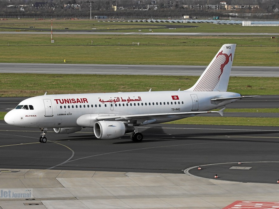 TS-IMQ A319-112ER Tunisair DUS