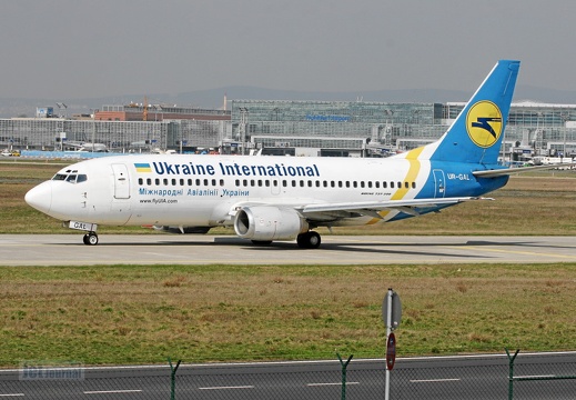 UR-GAL B737-341 Ukraine International FRA