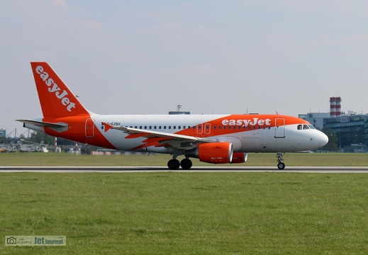 G-EZBV, A319-111, easyJet