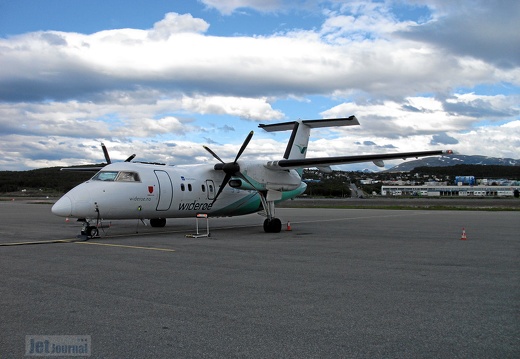 LN-WIE DHC-8 103 Widerøe Tromsø