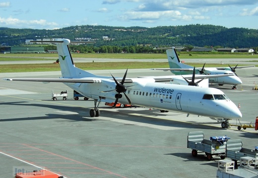 LN-WDU DHC-8 402 Widerøe TRD