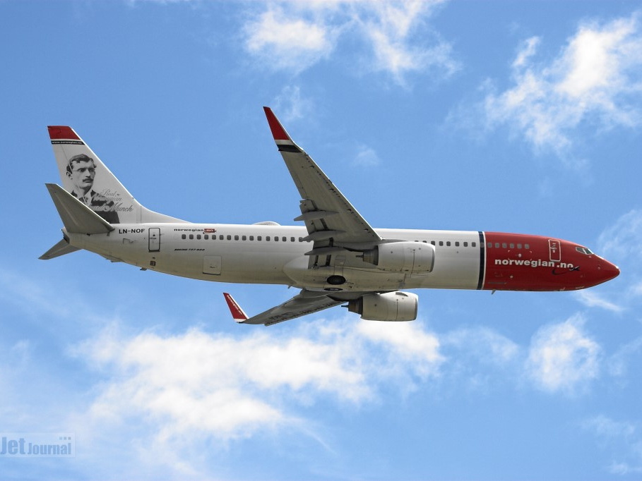 LN-NOF B737-86N Norwegian Trondheim Værnes
