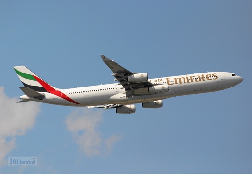 A6-ERN A340-313X Emirates EK UAE