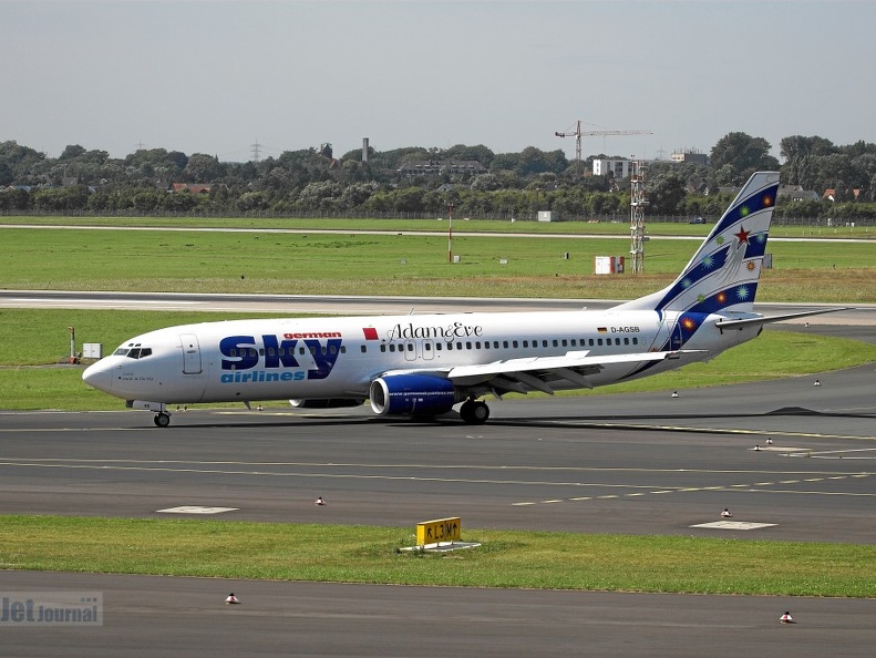 D-AGSB B737-883 German Sky Airlines