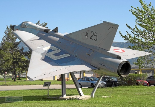 25 Saab J35D Zeltweg