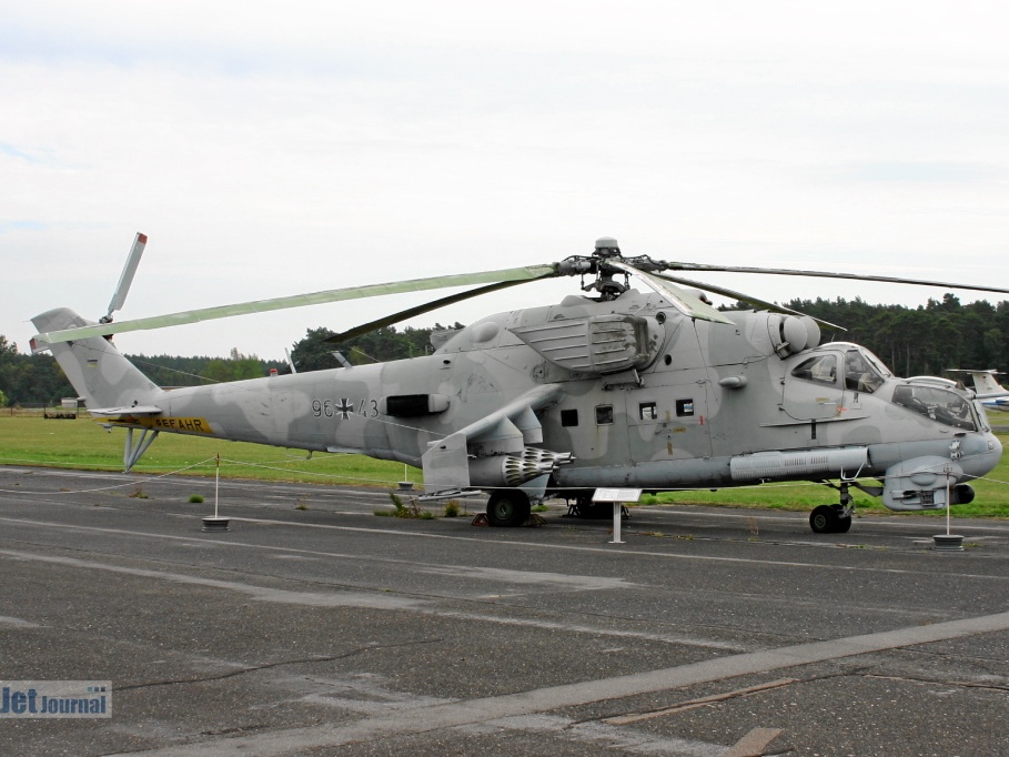 96+43, Mi-24P, ex. NVA 387