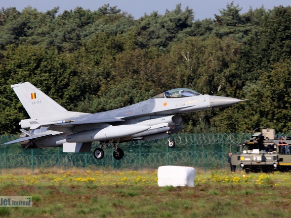 FA-124, F-16AM, Belgian Air Component