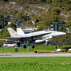 J-5017 F-18C Meiringen Schweizer Luftwaffe