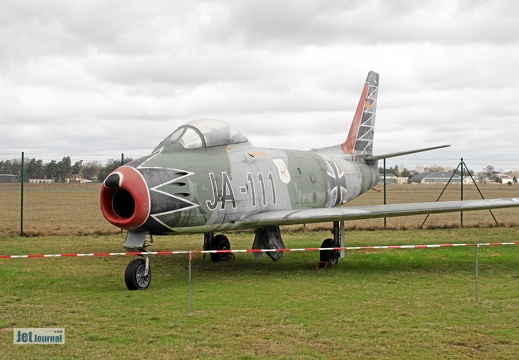 F-86F, JA-111, ex. Luftwaffe