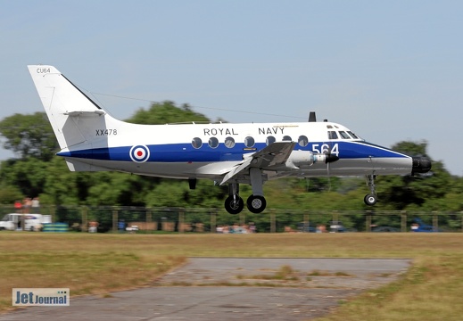 XX478/564/CU Jetstream T.2 750 Naval Air Squadron