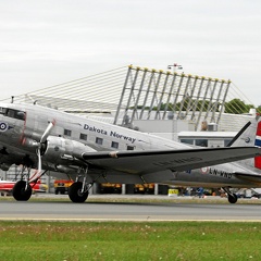 LN-WND Douglas DC-3