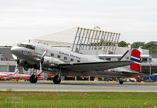 LN-WND Douglas DC-3