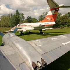 VEB Il-14 Tragfläche, Triebwerk und Tu-134