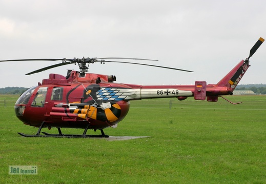 86+49, MBB Bo-105P1