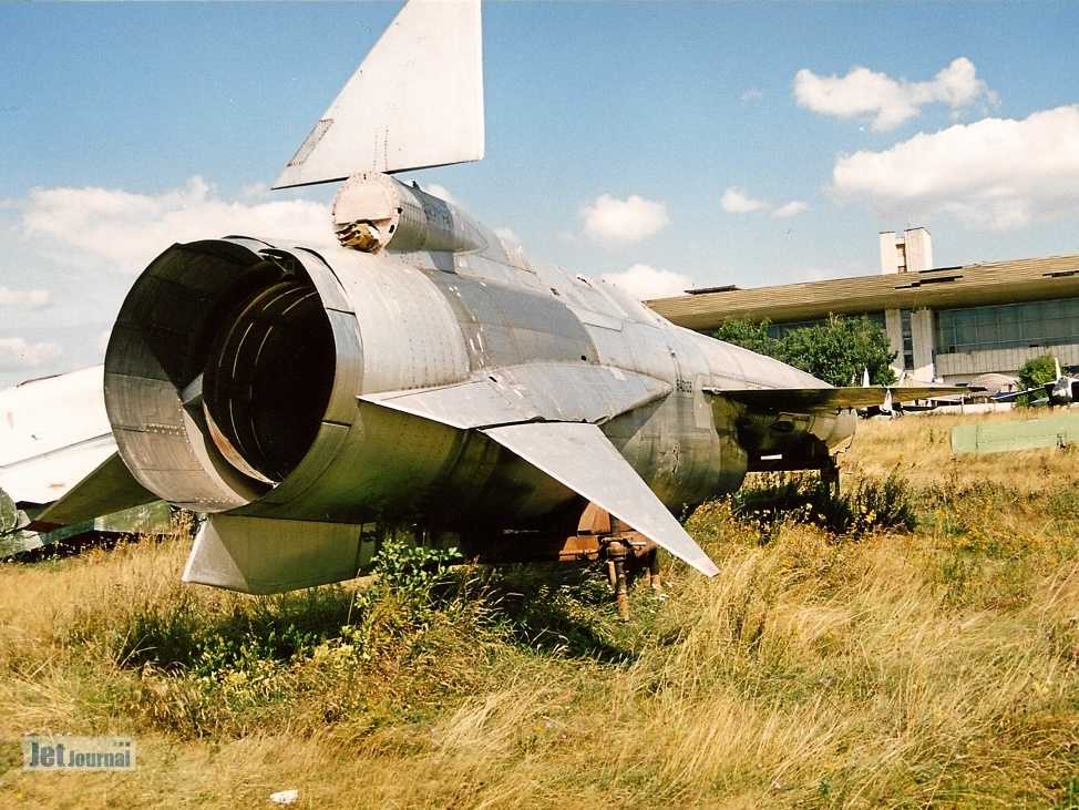 Tu-123 Jastreb Heckansicht