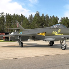 SE-DXM Hawker Hunter F58
