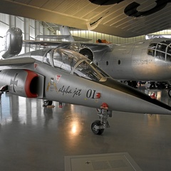 41+05 Dornier Dassault Aplha Jet cn 105 ausgestellt als Prototyp 001