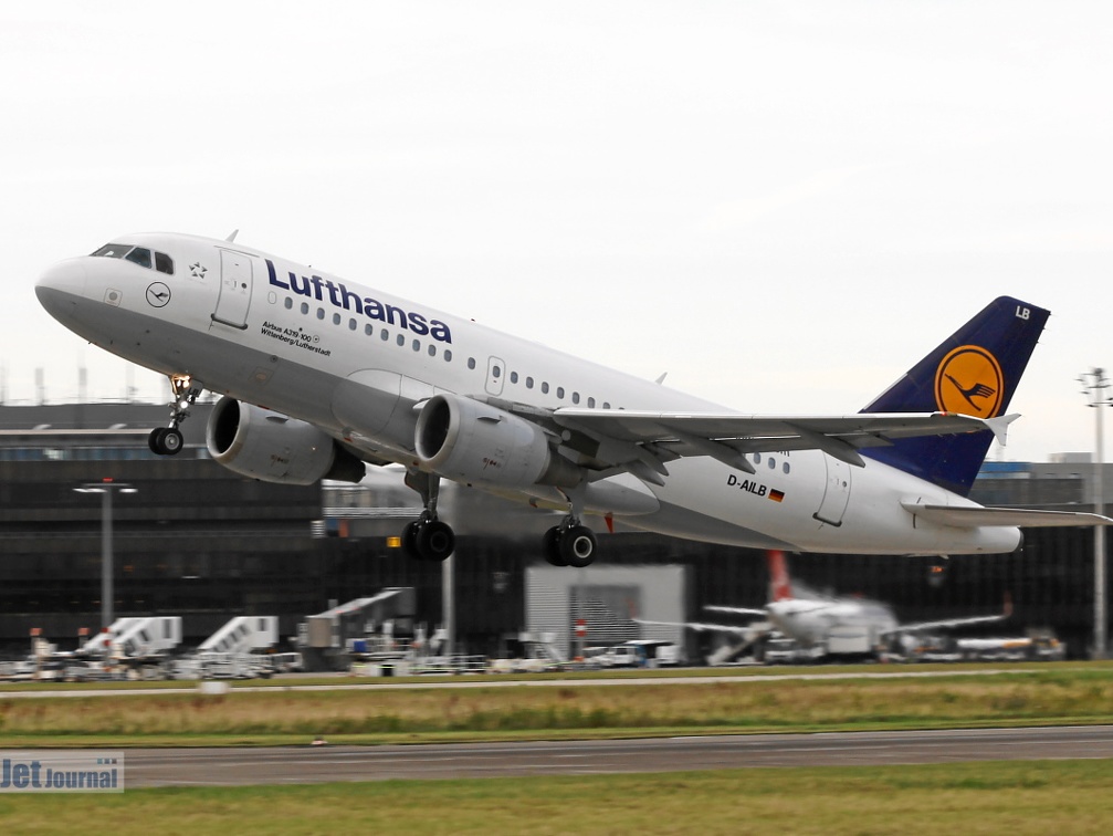 D-AILB, Airbus A319, Lufthansa