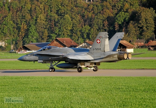 J-5012 F-18C Meiringen Schweizer Luftwaffe