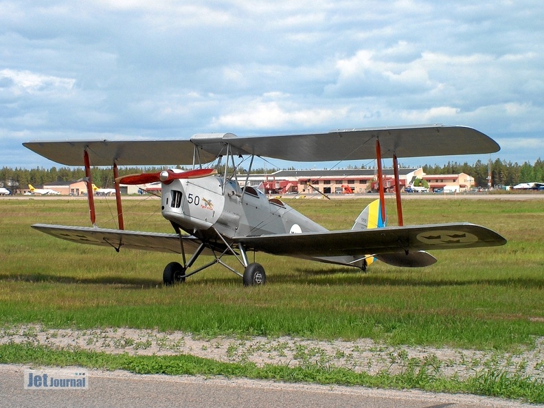 SE-AMG DH82A Tigher Moth ex 6550 50 Swedish AF
