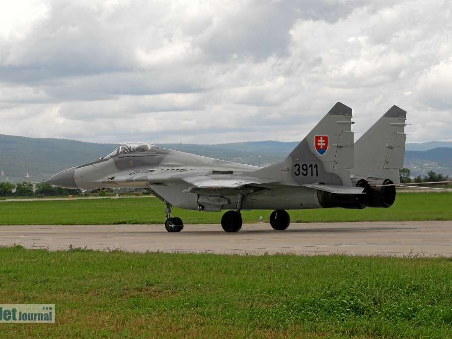 3911 MiG-29 1SLK Slovak AF Pic3