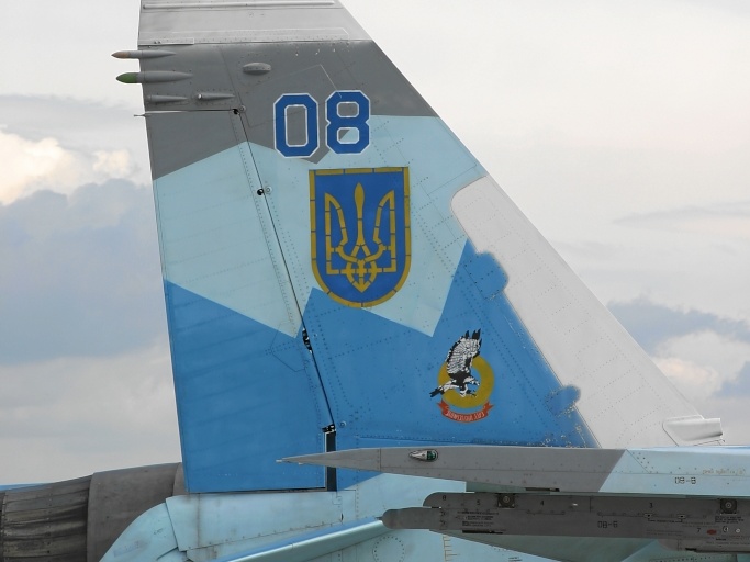 08 blue 36911013605 Su-27 right tail