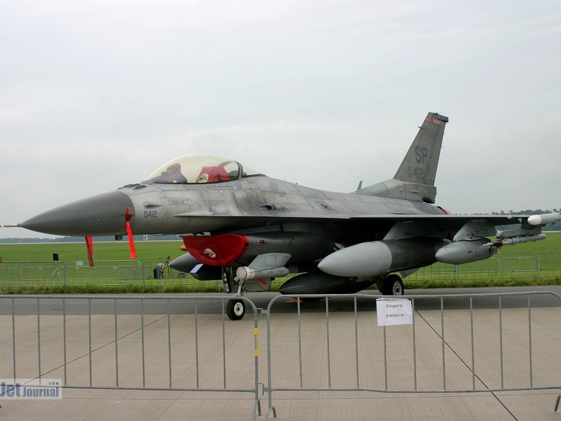 91-0412, F-16C, U.S.A.F.