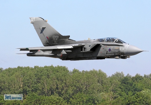 ZD707/077 Tornado GR.4, 15(R)squadron, RAF 