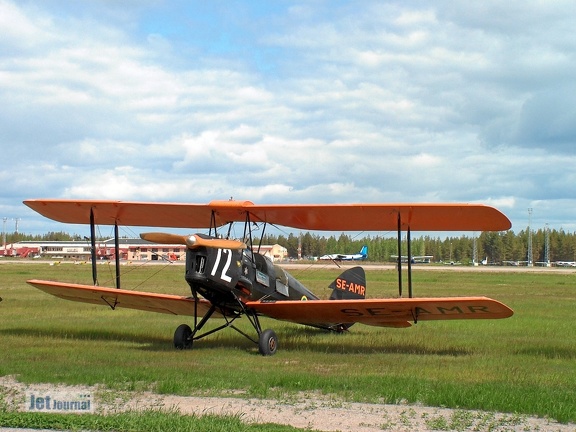 SE-AMR DH82A Tiger Moth ex 517 72 Swedish AF