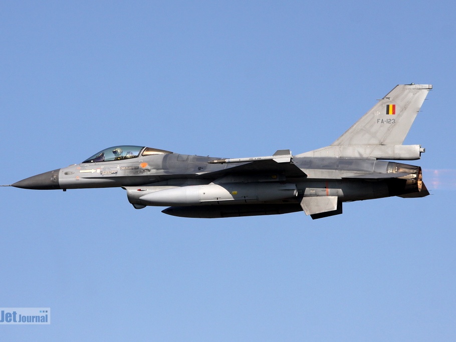 FA-123, F-16AM, Belgian Air Component