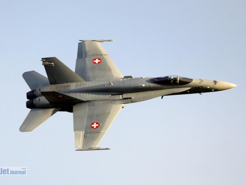 J-5007, F/A-18 Hornet, Swiss Air Force