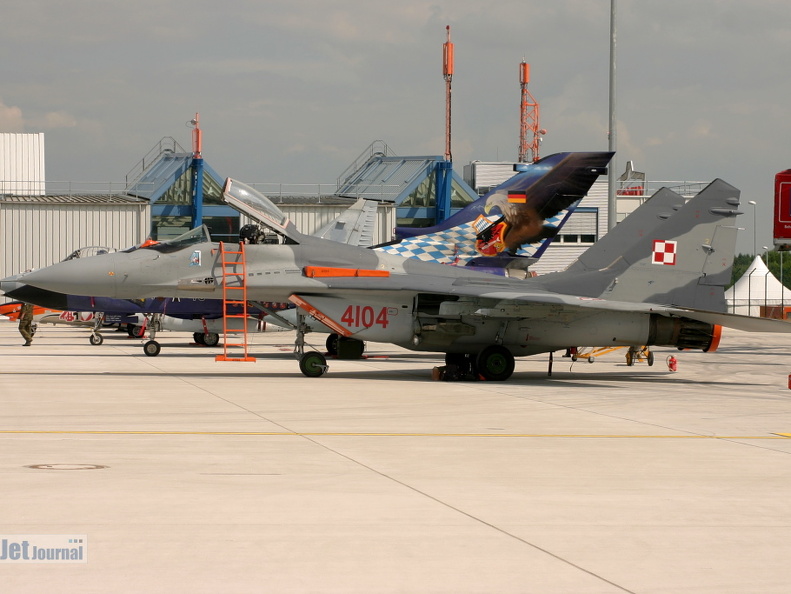 4104, MiG-29, Polnische Luftwaffe