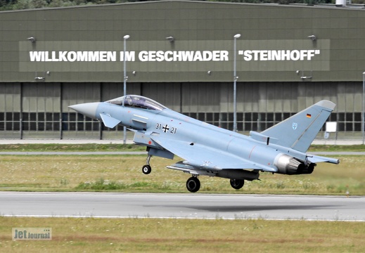 31+21, Eurofighter EF-2000 Typhoon, Deutsche Luftwaffe