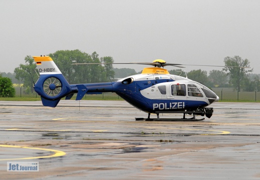 D-HBBY EC135PS Polizeihubschrauberstaffel Brandenburg Pic1