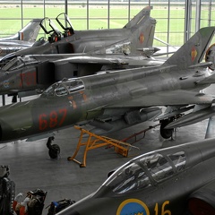 687 23+40 MiG-21MF cn 966215 Pic1