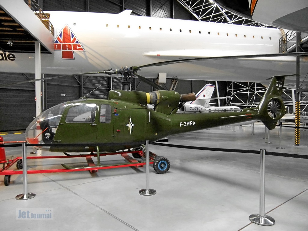 002 F-ZWRA Aerospatiale SA340 Gazelle