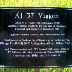 37031 Saab AJ37 Viggen Söderhamn Schweden